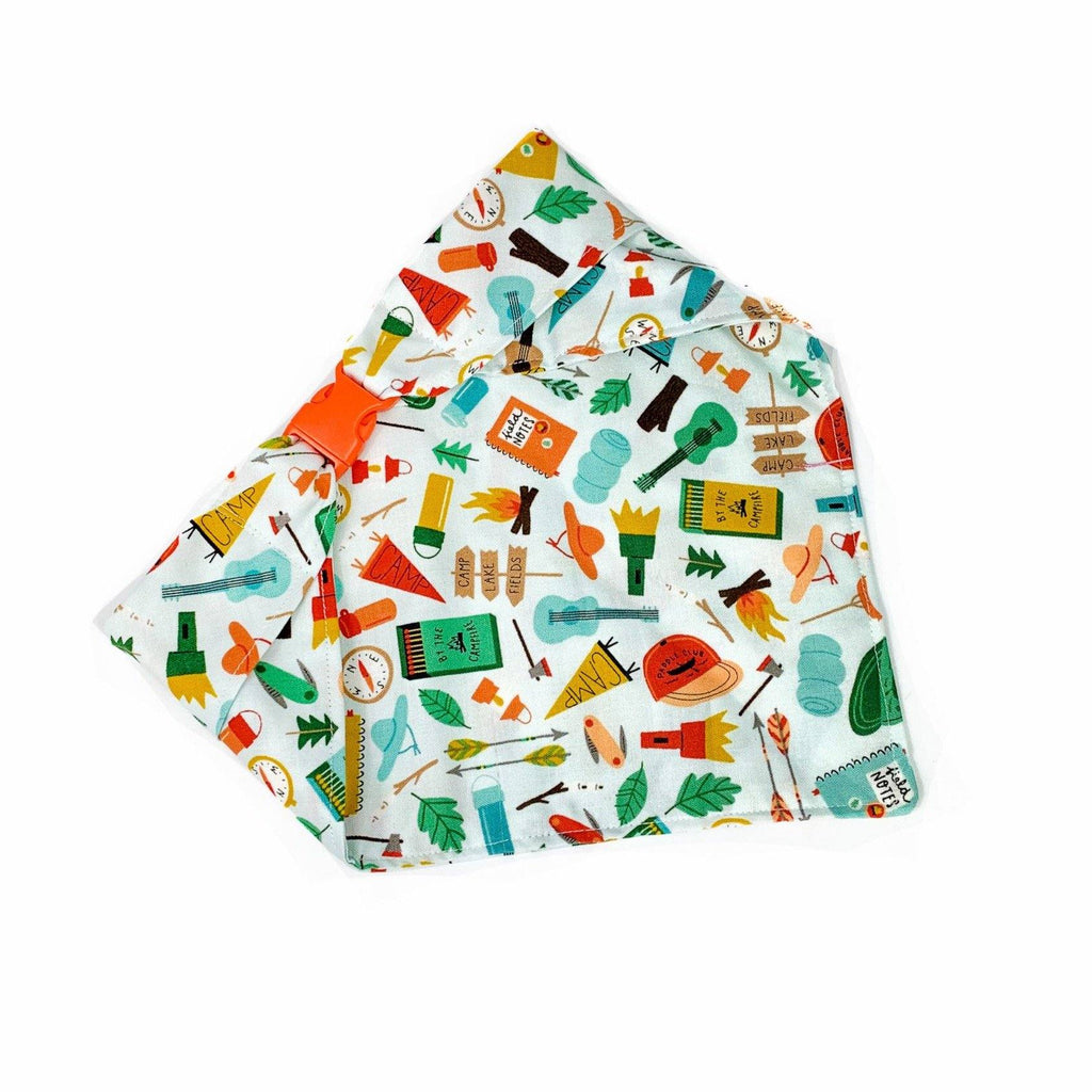 Camping Adventures Dog Bandana Bandana Three Wags 