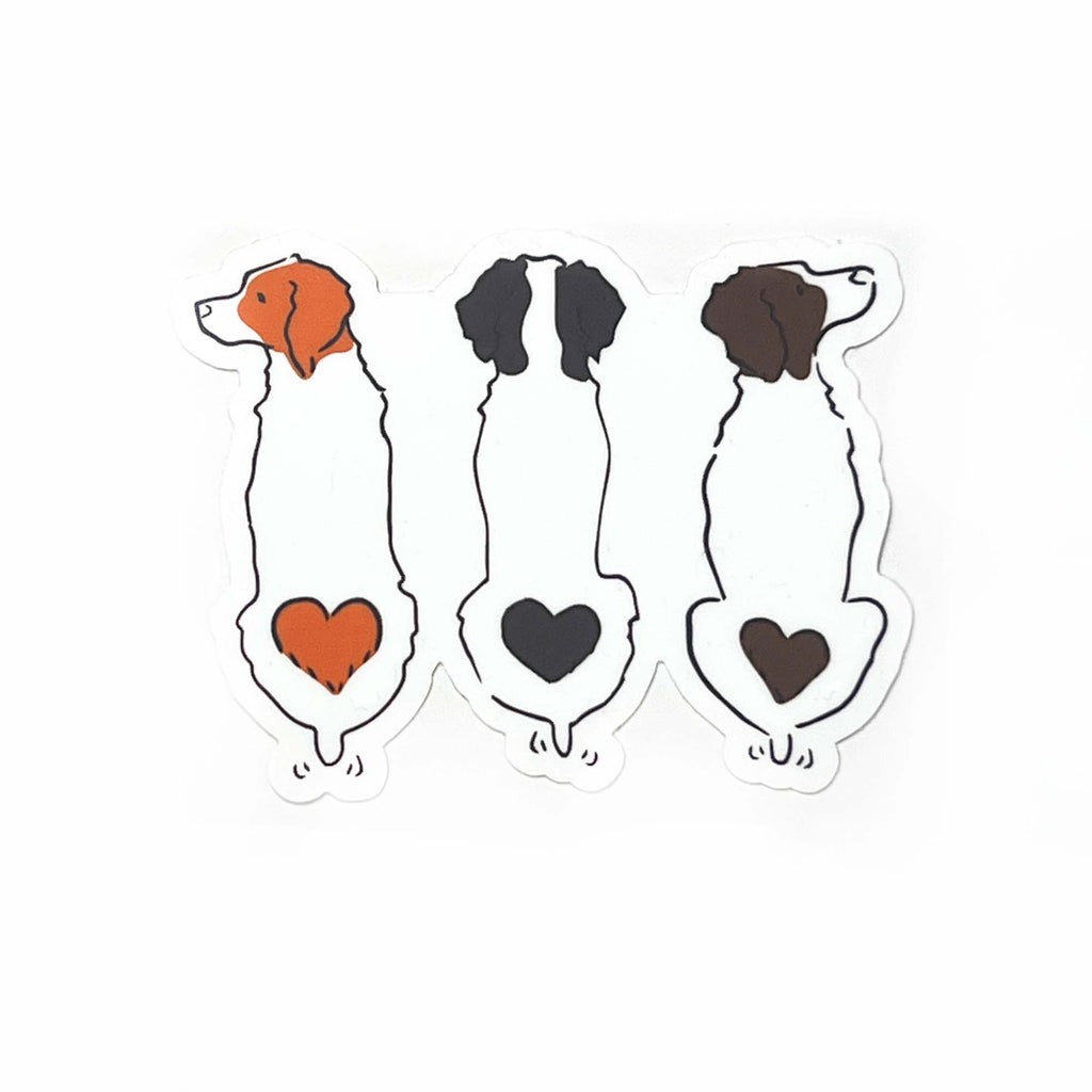 Three Wags Dogs Logo Sticker
