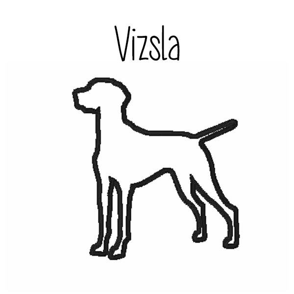 Vizsla Silhouette